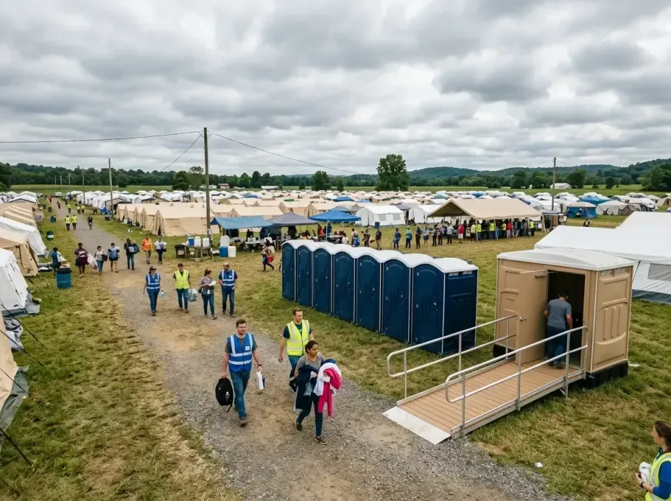 disaster-relief-camp-restrooms-010 — frequently asked questions, Dumpster & Portable Bathrooms Rental in Stafford Courthouse…
